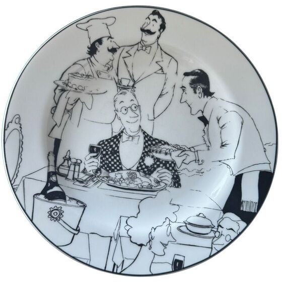 Vintage Epoch Le Restaurant Salad Plate - Picture 1 of 4